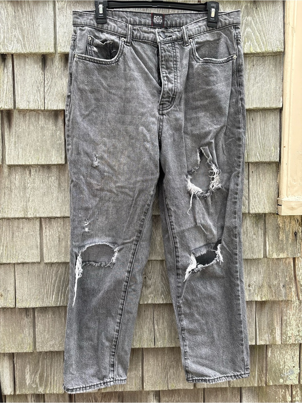 Urban Outfitters BDG Slim Straight Grey Wash Jeans